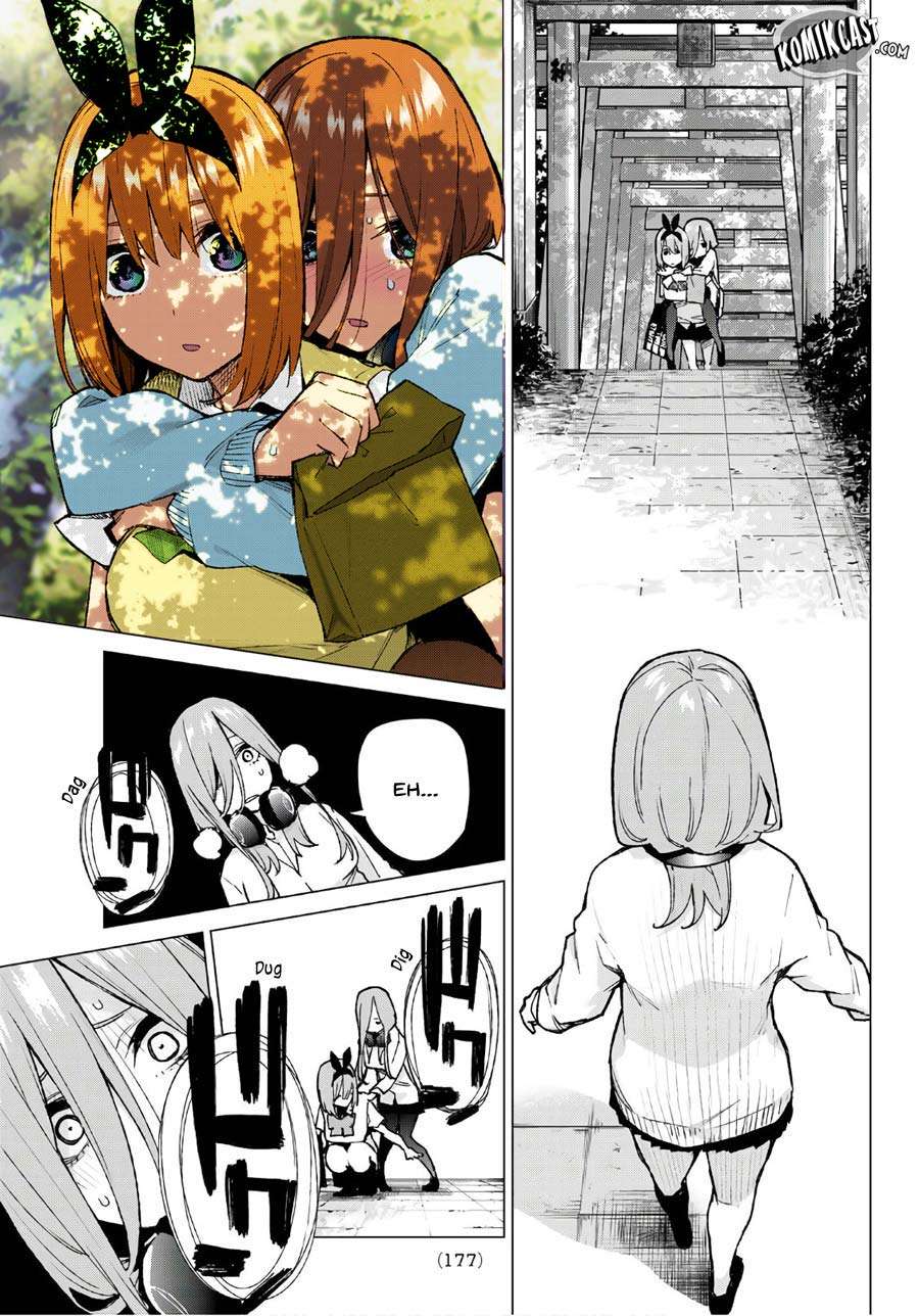 Go-toubun no Hanayome Chapter 80 - halaman 18