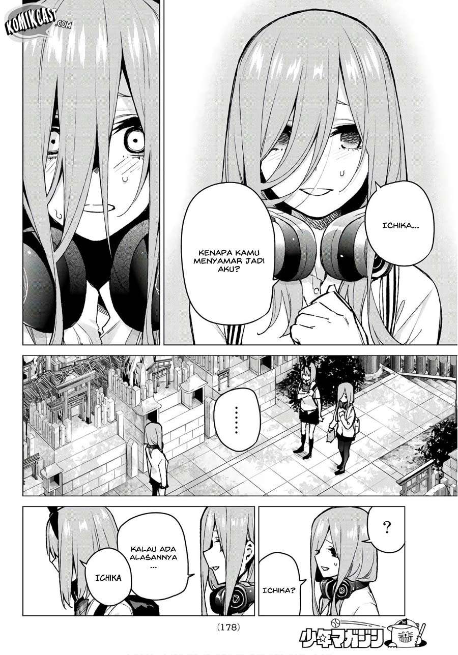 Go-toubun no Hanayome Chapter 80 - halaman 19