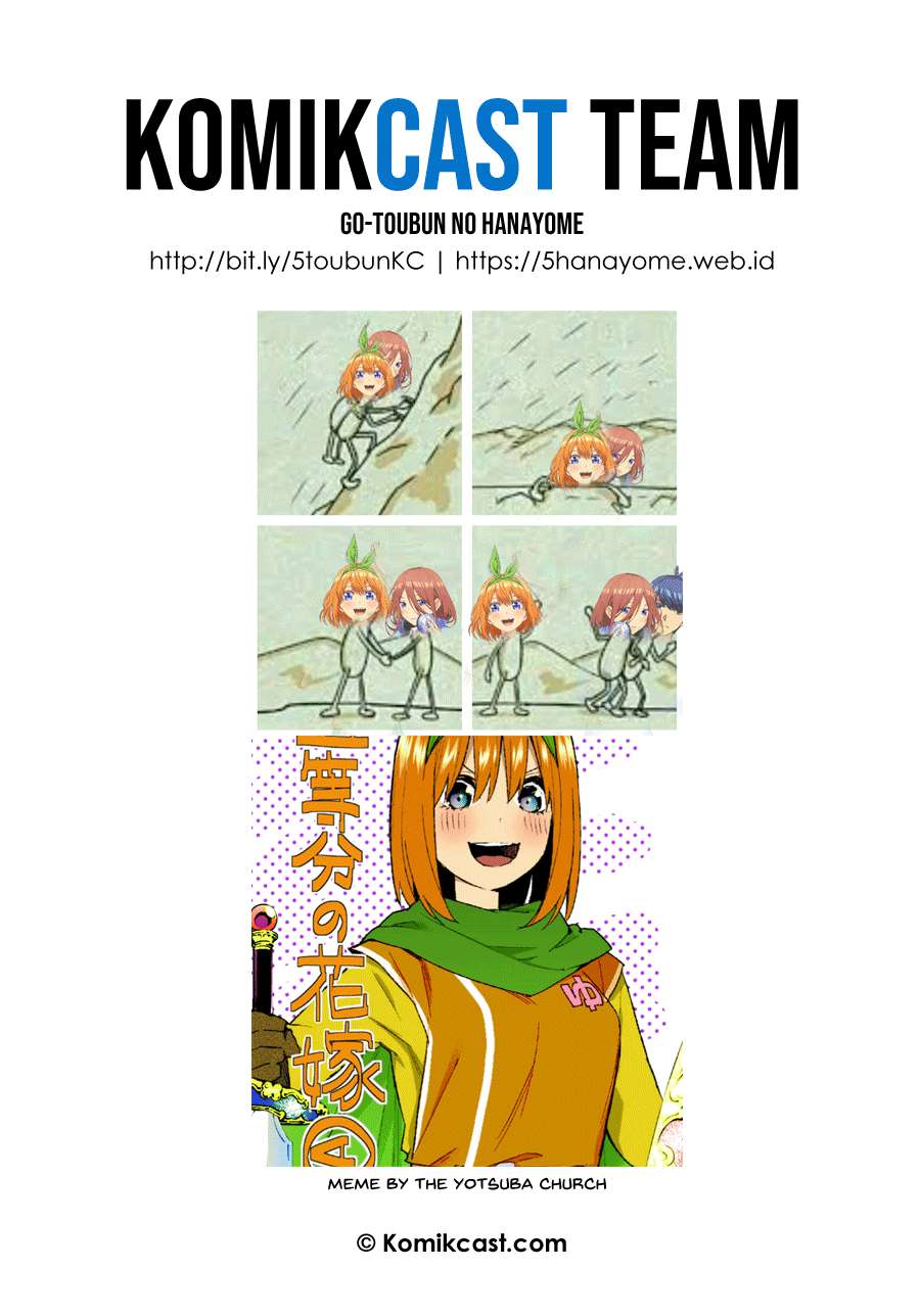 Go-toubun no Hanayome Chapter 80 - halaman 22