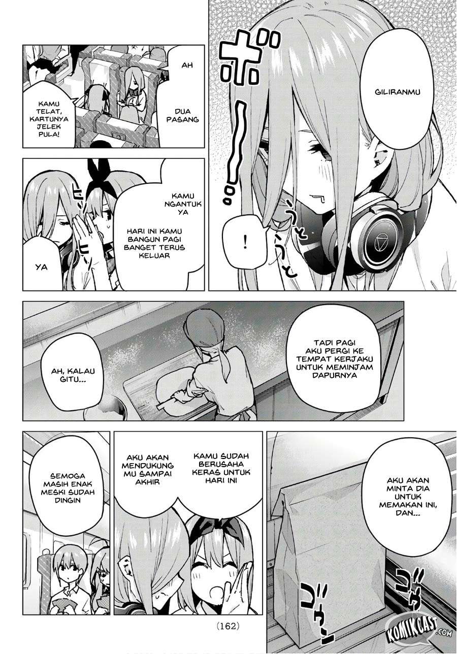 Go-toubun no Hanayome Chapter 80 - halaman 4