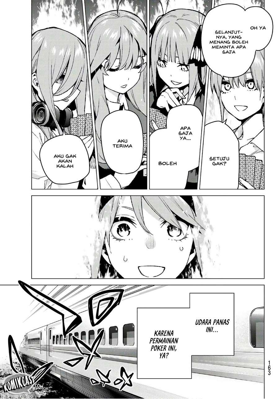 Go-toubun no Hanayome Chapter 80 - halaman 5