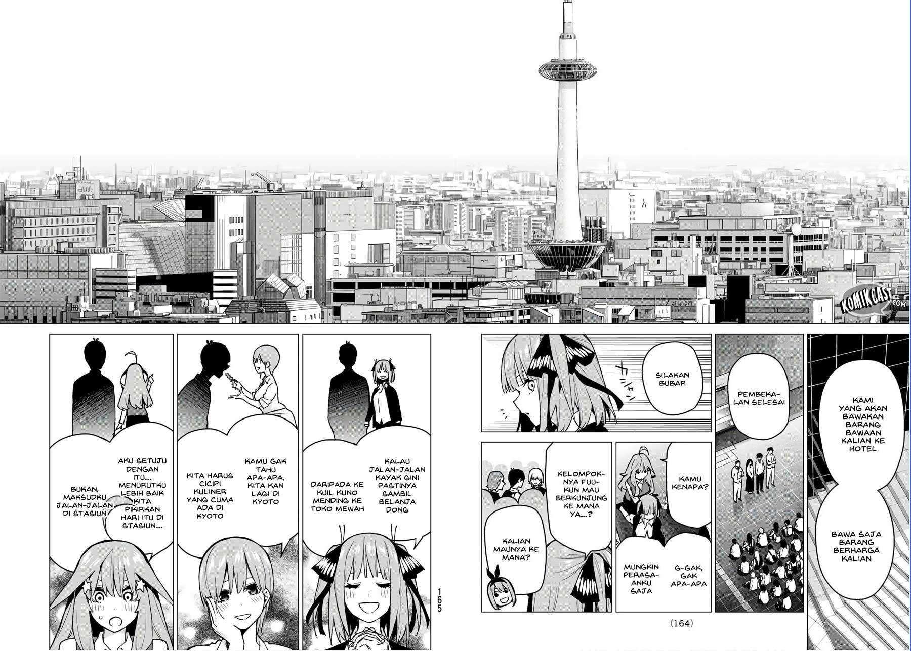 Go-toubun no Hanayome Chapter 80 - halaman 6