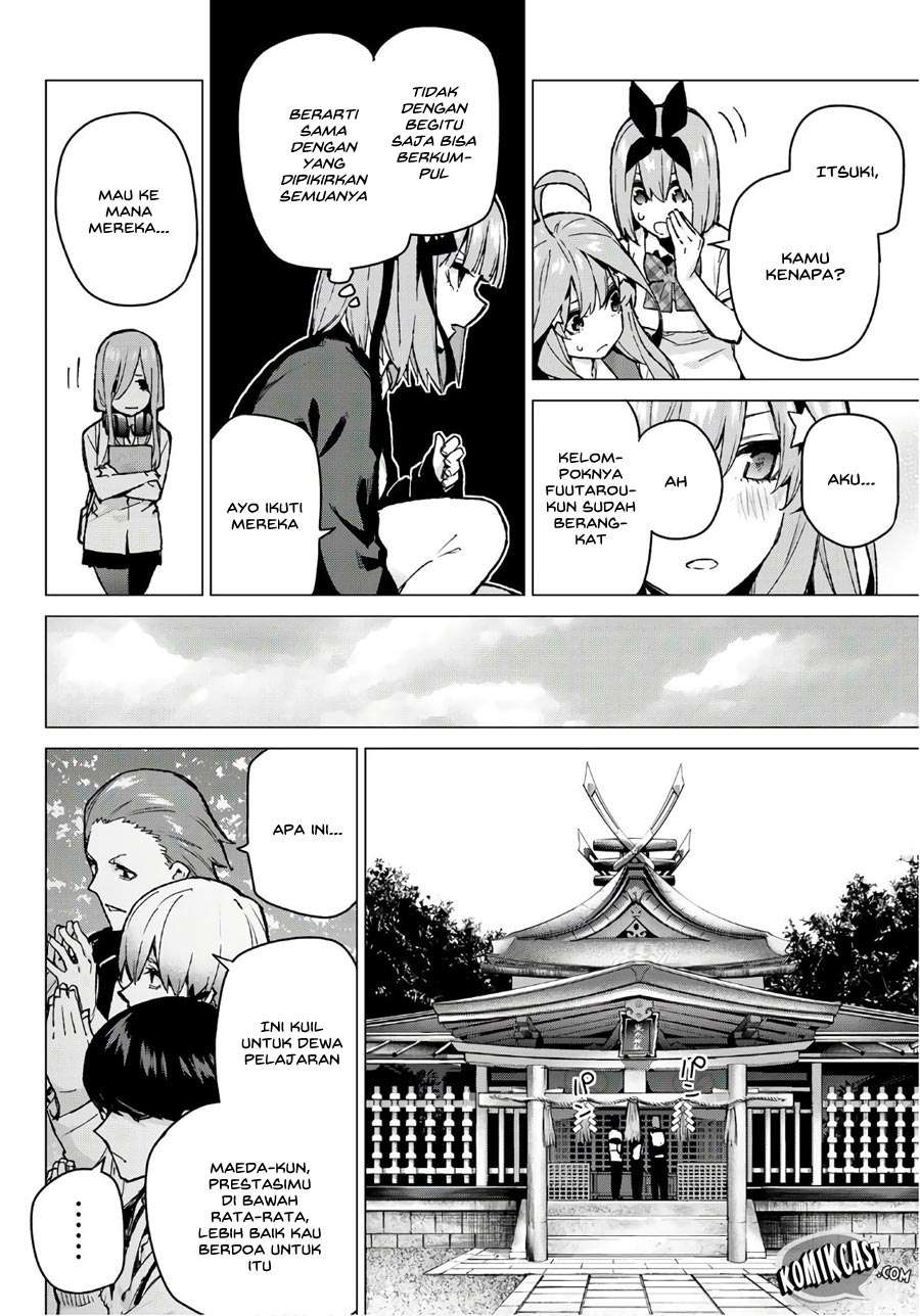 Go-toubun no Hanayome Chapter 80 - halaman 7