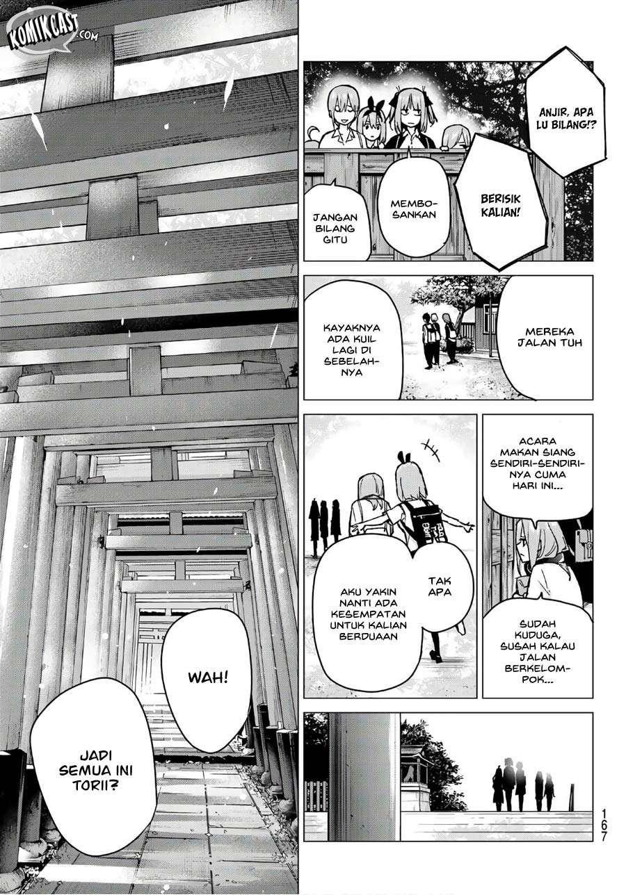Go-toubun no Hanayome Chapter 80 - halaman 8