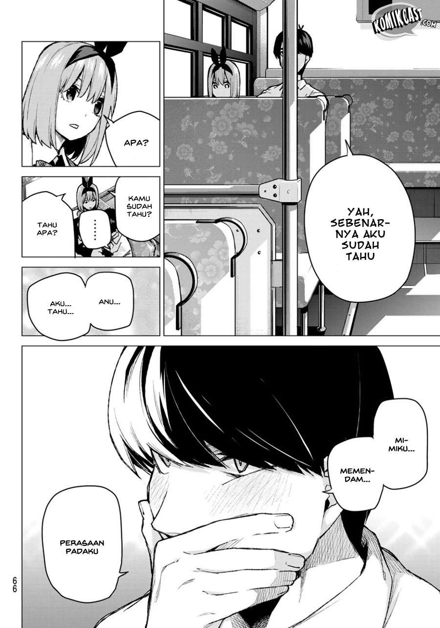 Go-toubun no Hanayome Chapter 81 - halaman 10