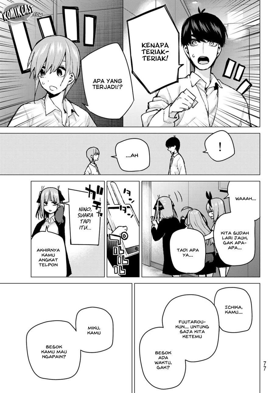 Go-toubun no Hanayome Chapter 81 - halaman 21