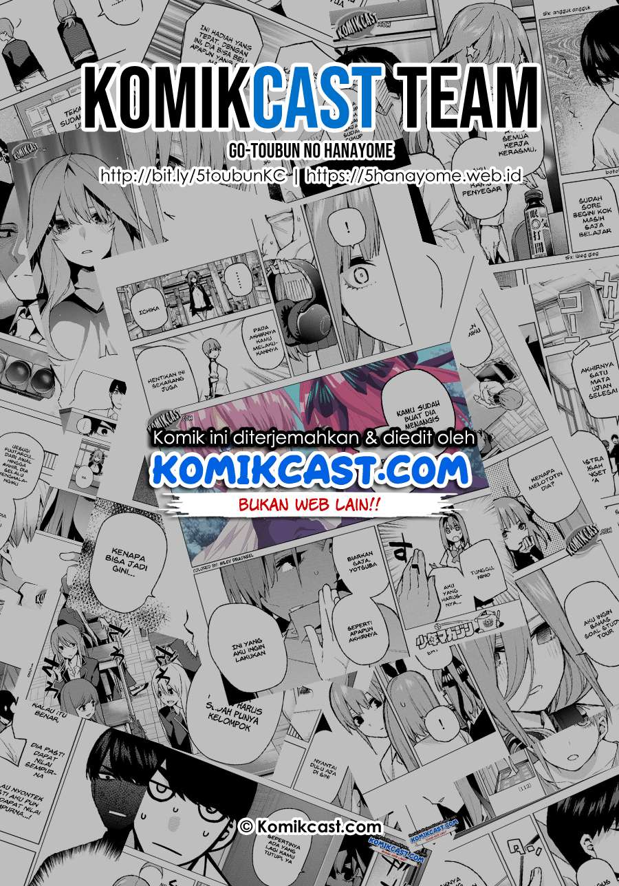 Go-toubun no Hanayome Chapter 81 - halaman 23