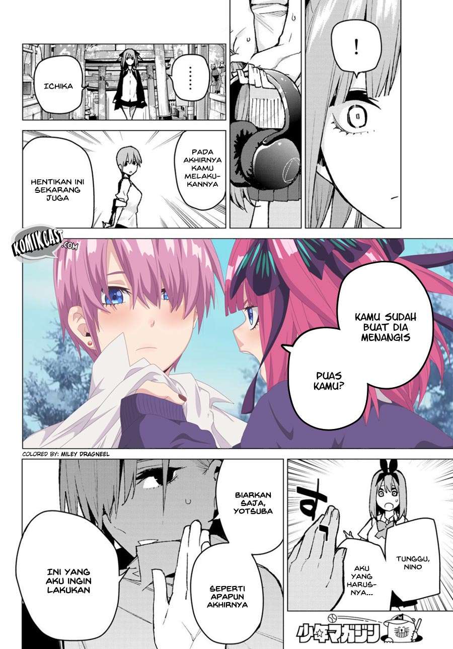 Go-toubun no Hanayome Chapter 81 - halaman 4