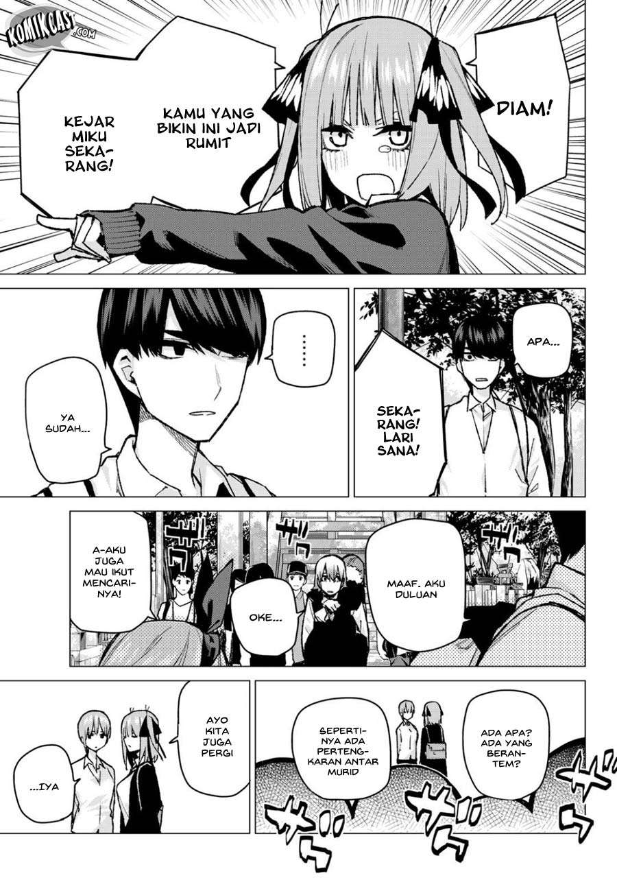 Go-toubun no Hanayome Chapter 81 - halaman 7