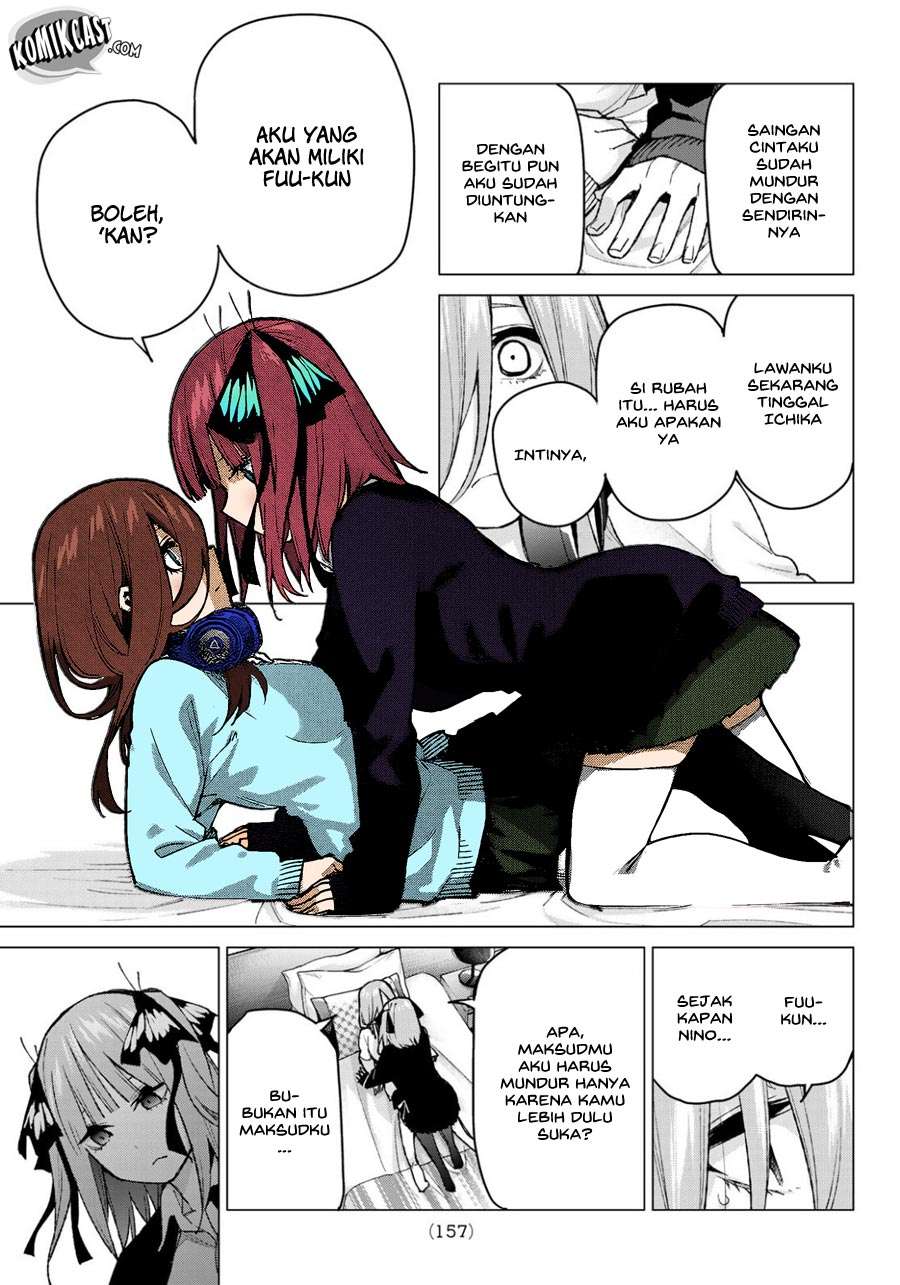 Go-toubun no Hanayome Chapter 82 - halaman 11