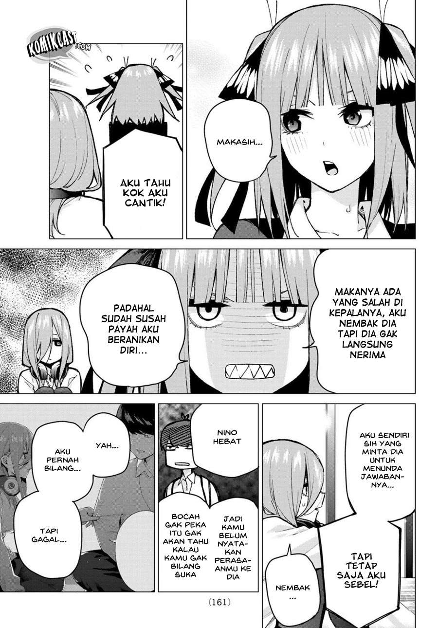 Go-toubun no Hanayome Chapter 82 - halaman 15