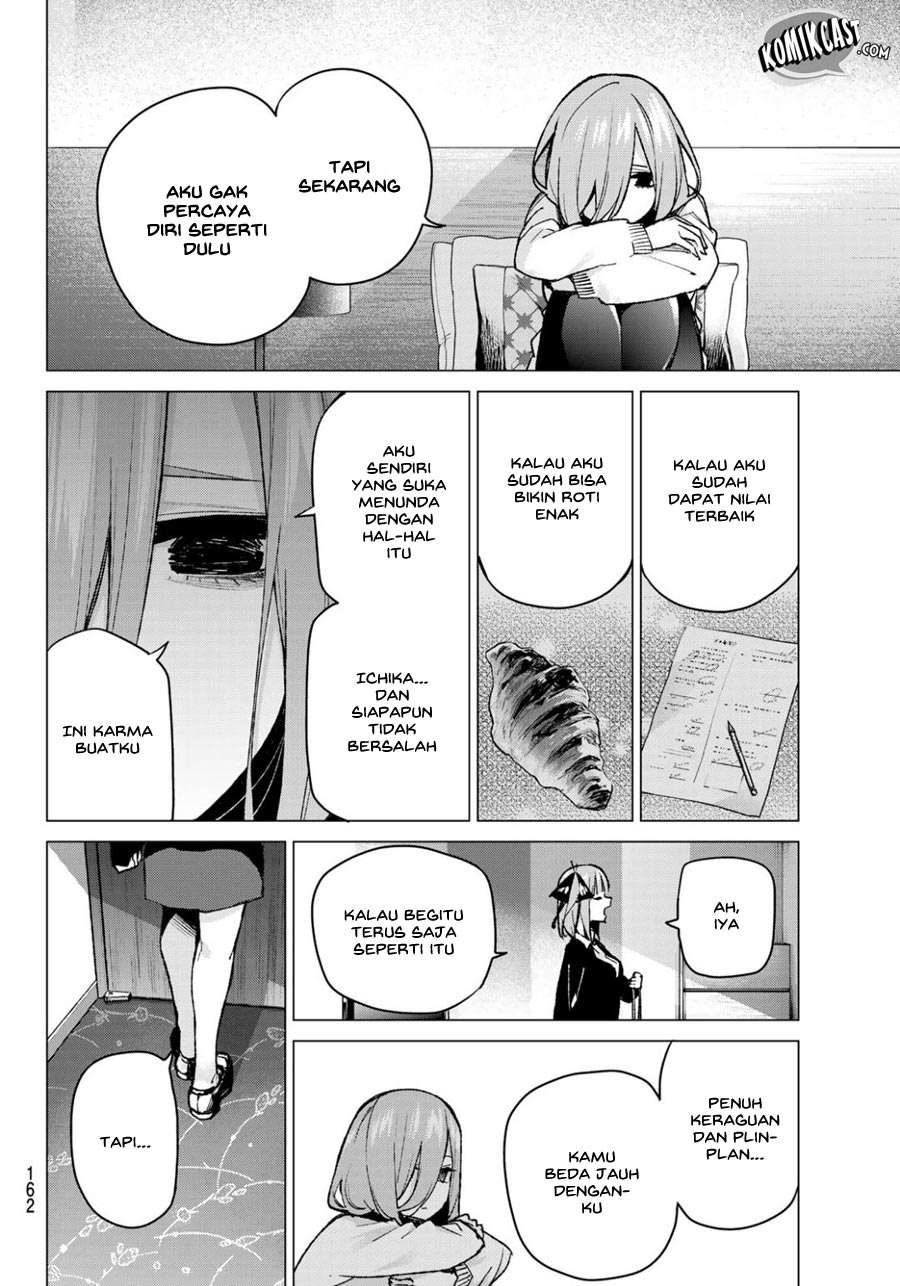 Go-toubun no Hanayome Chapter 82 - halaman 16