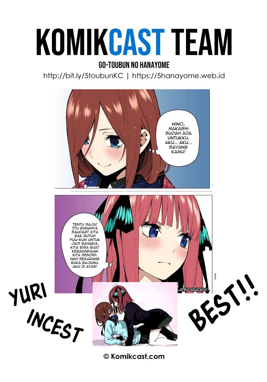 Go-toubun no Hanayome Chapter 82 - halaman 22