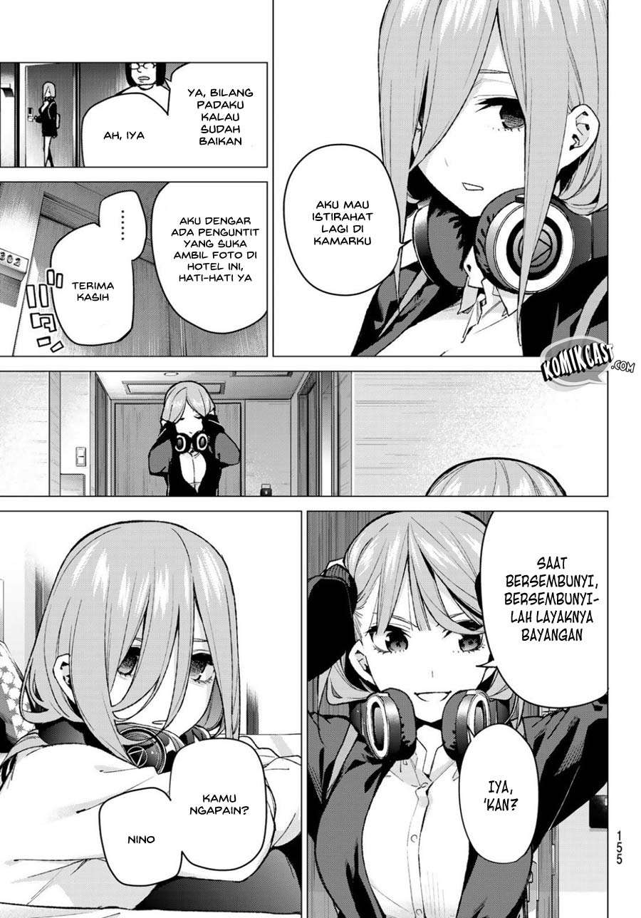 Go-toubun no Hanayome Chapter 82 - halaman 9