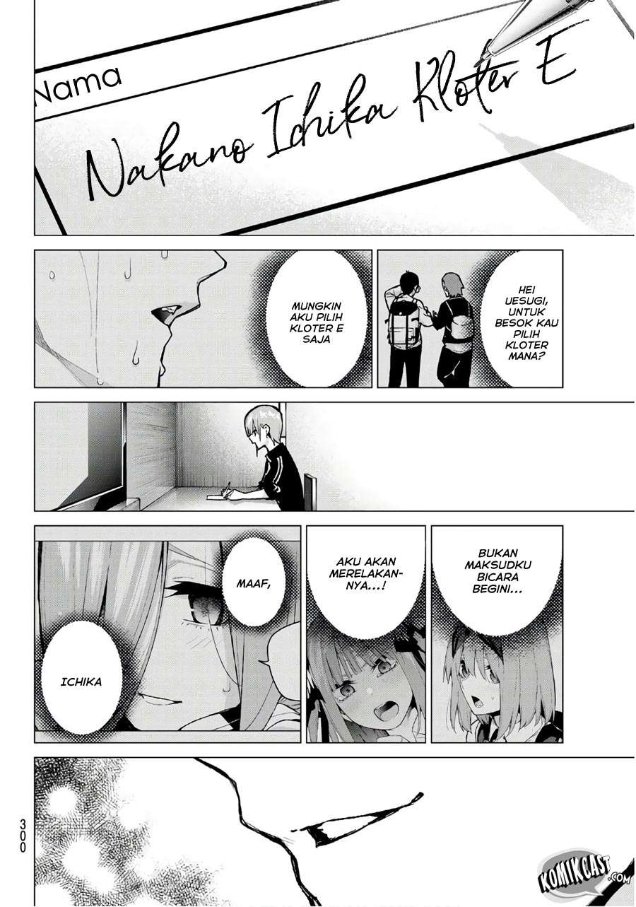Go-toubun no Hanayome Chapter 83 - halaman 18