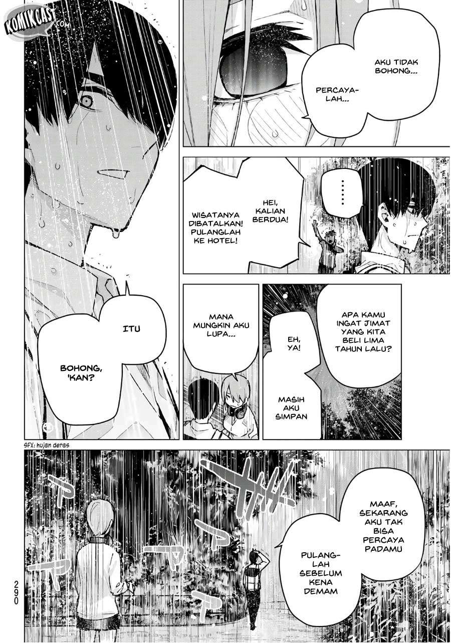 Go-toubun no Hanayome Chapter 83 - halaman 8
