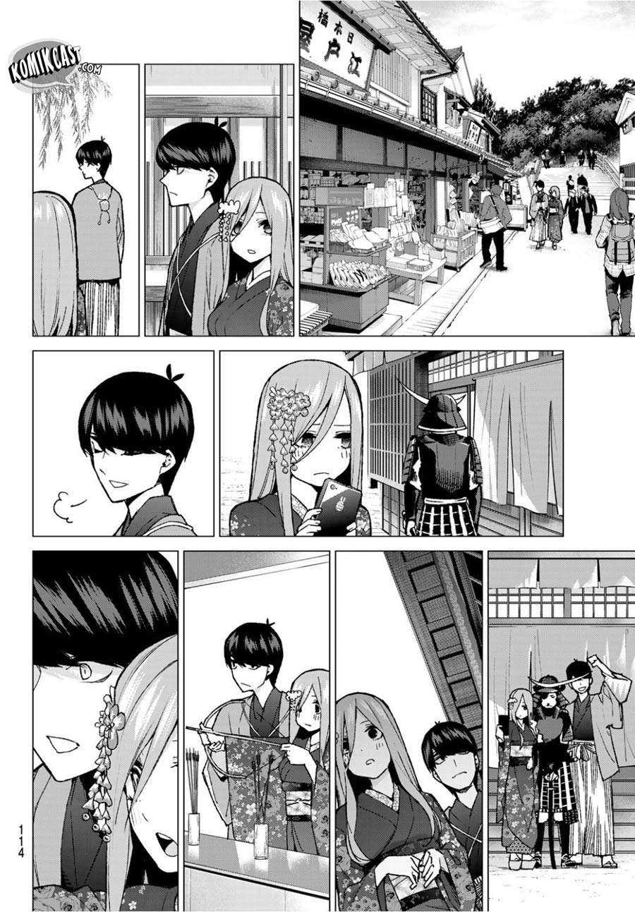 Go-toubun no Hanayome Chapter 84 - halaman 10