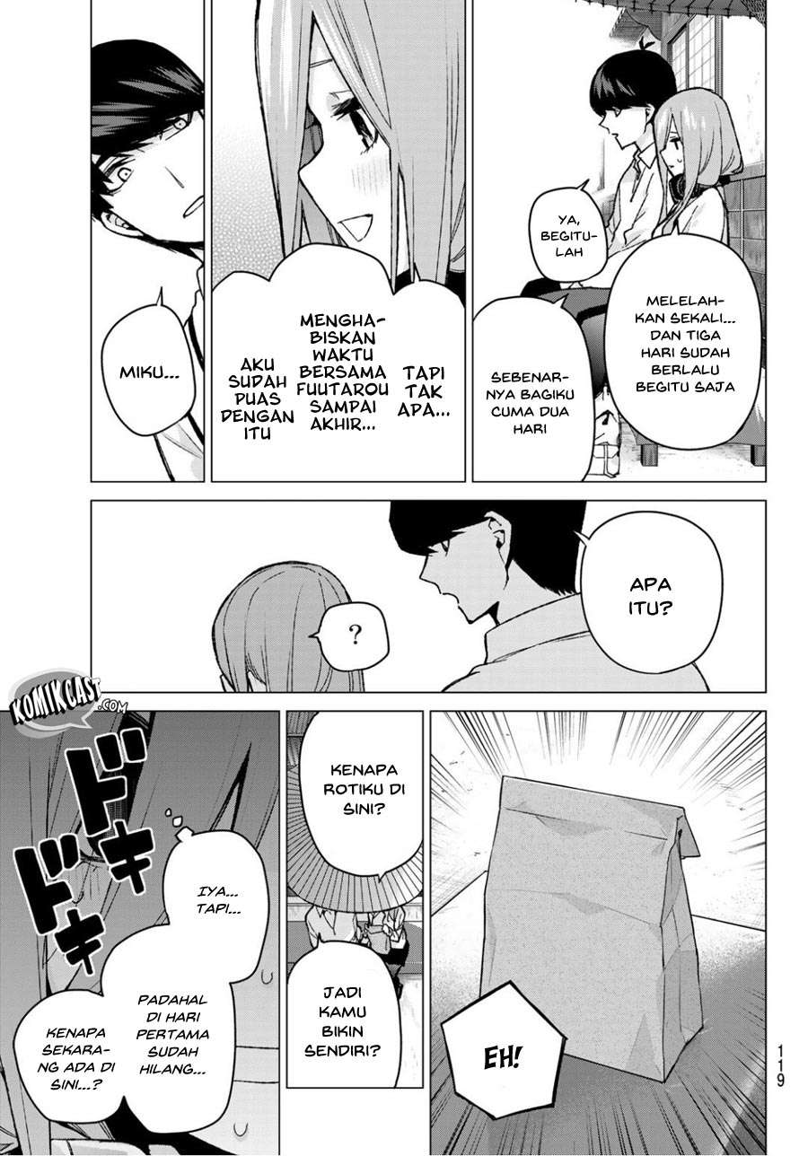 Go-toubun no Hanayome Chapter 84 - halaman 15