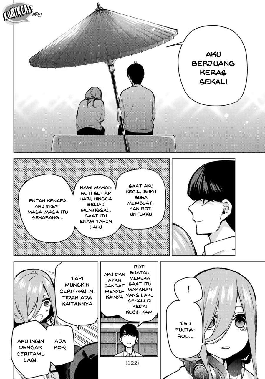 Go-toubun no Hanayome Chapter 84 - halaman 18
