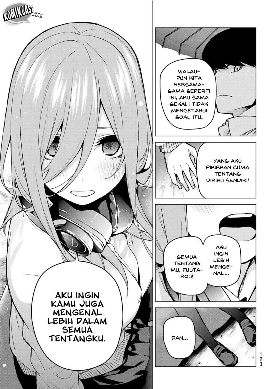 Go-toubun no Hanayome Chapter 84 - halaman 19
