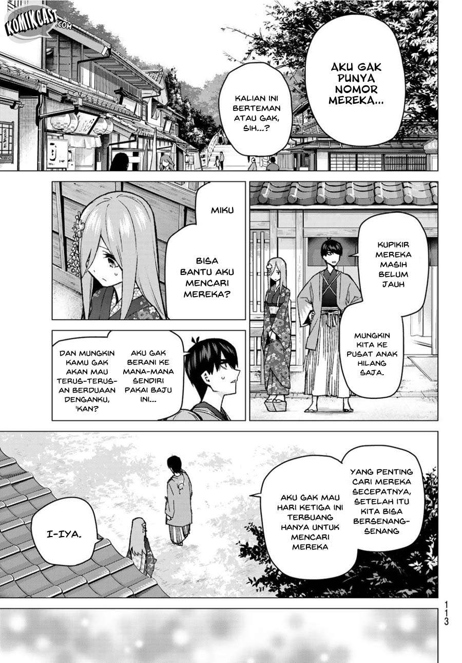 Go-toubun no Hanayome Chapter 84 - halaman 9