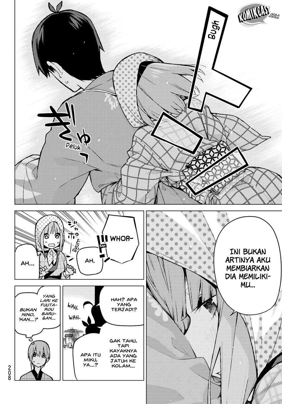 Go-toubun no Hanayome Chapter 85 - halaman 10