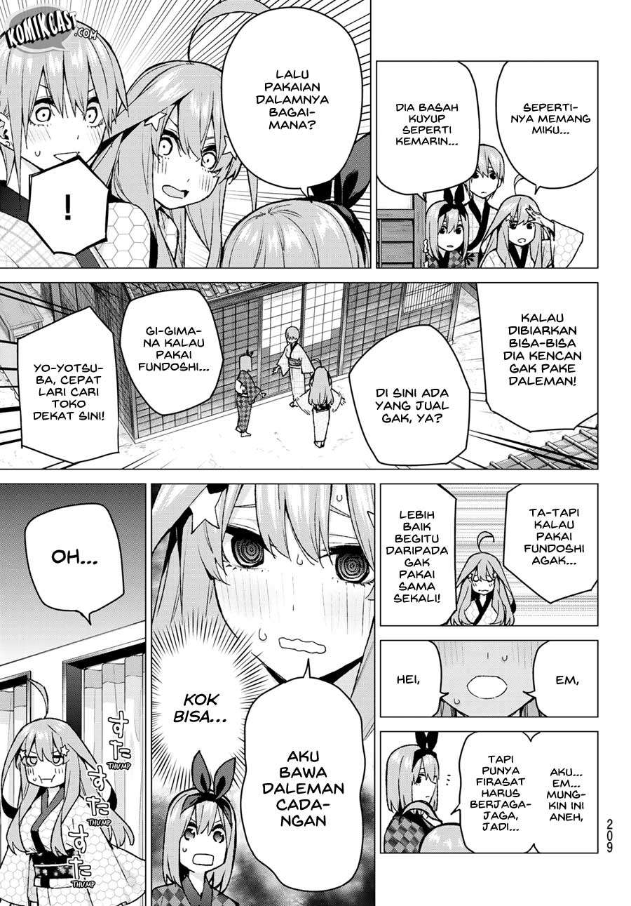 Go-toubun no Hanayome Chapter 85 - halaman 11