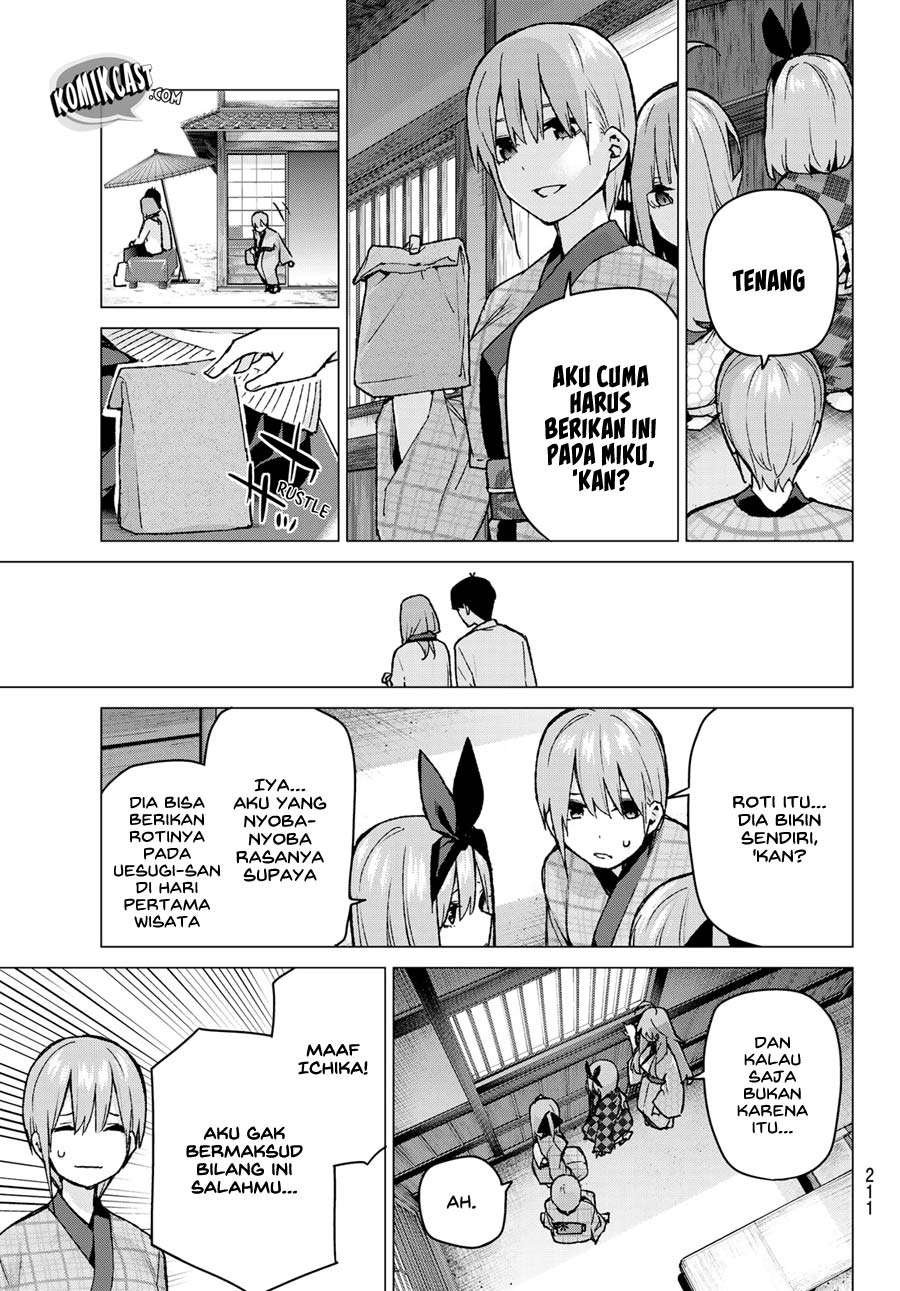 Go-toubun no Hanayome Chapter 85 - halaman 13