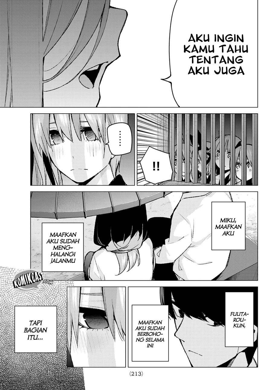 Go-toubun no Hanayome Chapter 85 - halaman 15