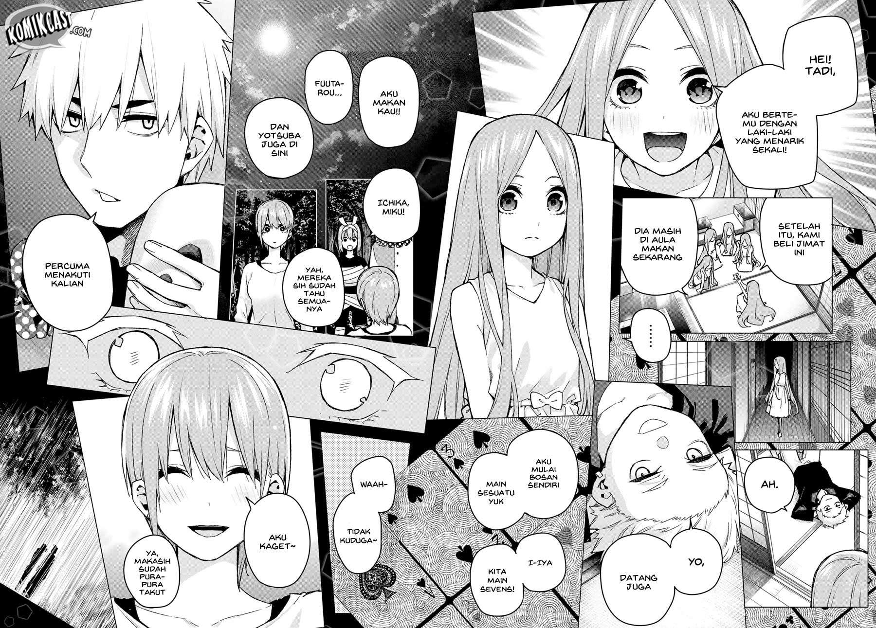 Go-toubun no Hanayome Chapter 85 - halaman 16