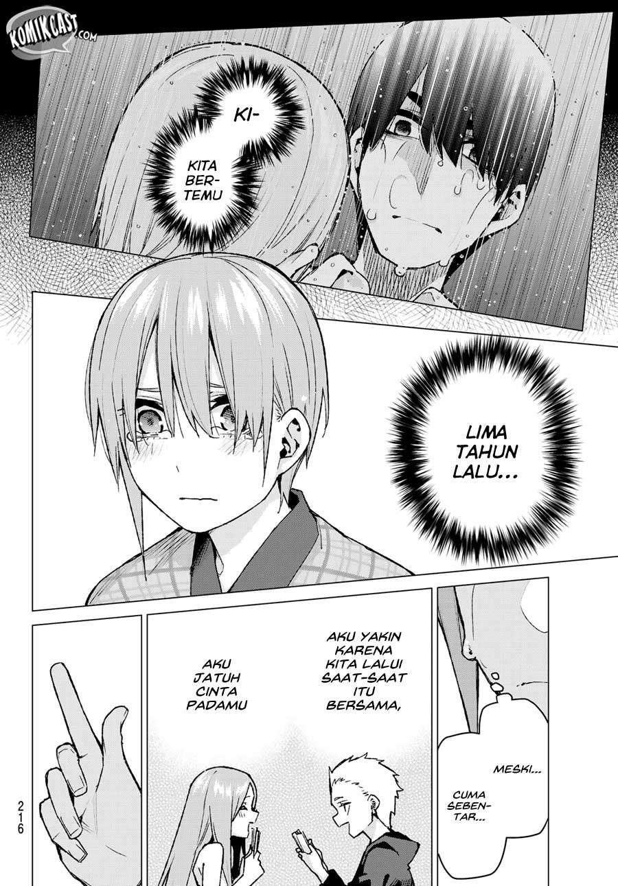 Go-toubun no Hanayome Chapter 85 - halaman 17