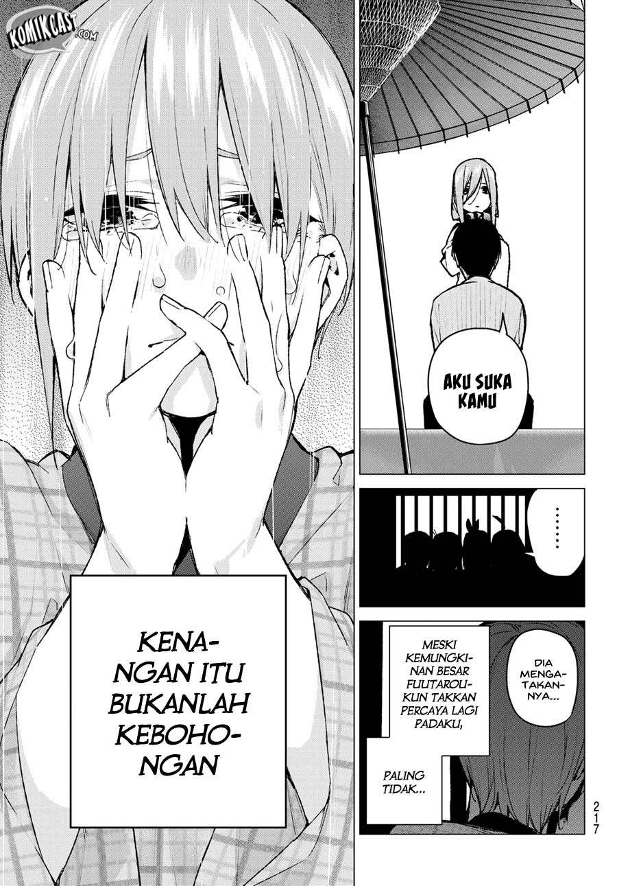 Go-toubun no Hanayome Chapter 85 - halaman 18