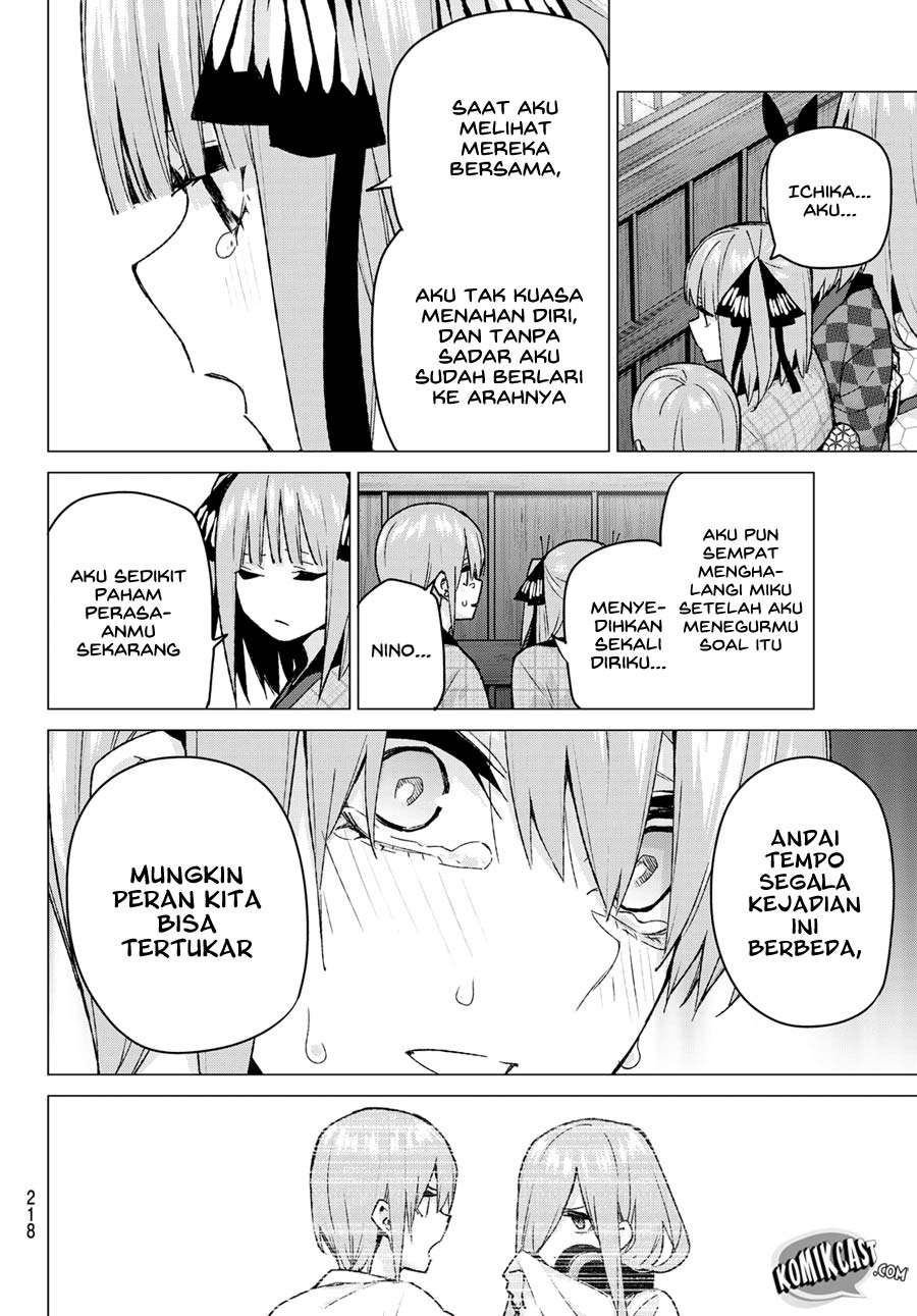 Go-toubun no Hanayome Chapter 85 - halaman 19