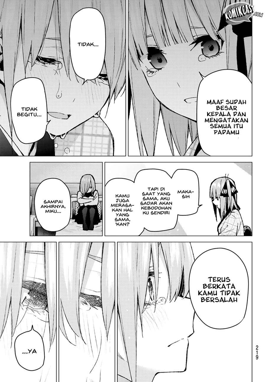 Go-toubun no Hanayome Chapter 85 - halaman 20