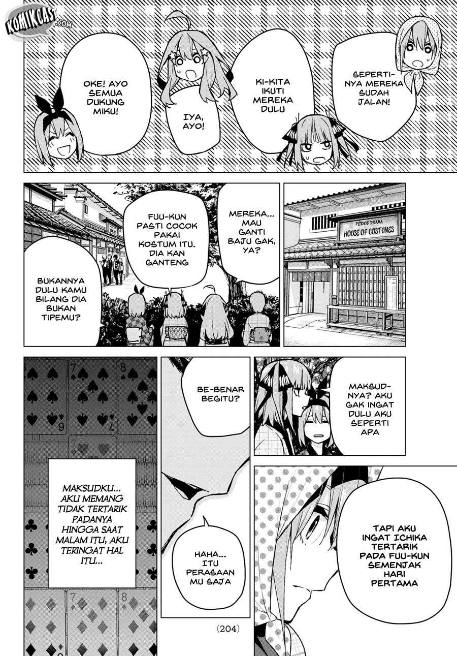 Go-toubun no Hanayome Chapter 85 - halaman 6