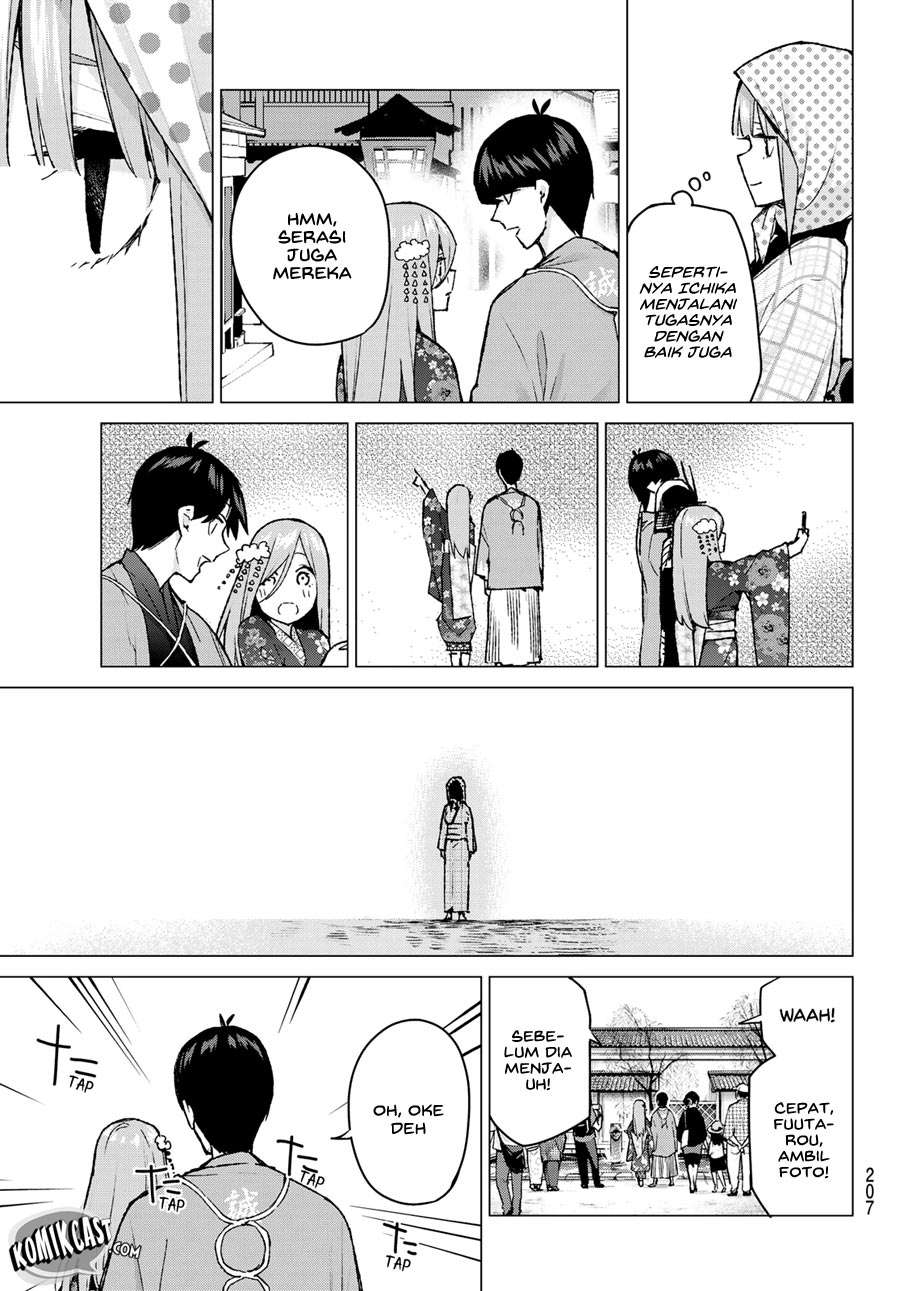 Go-toubun no Hanayome Chapter 85 - halaman 9