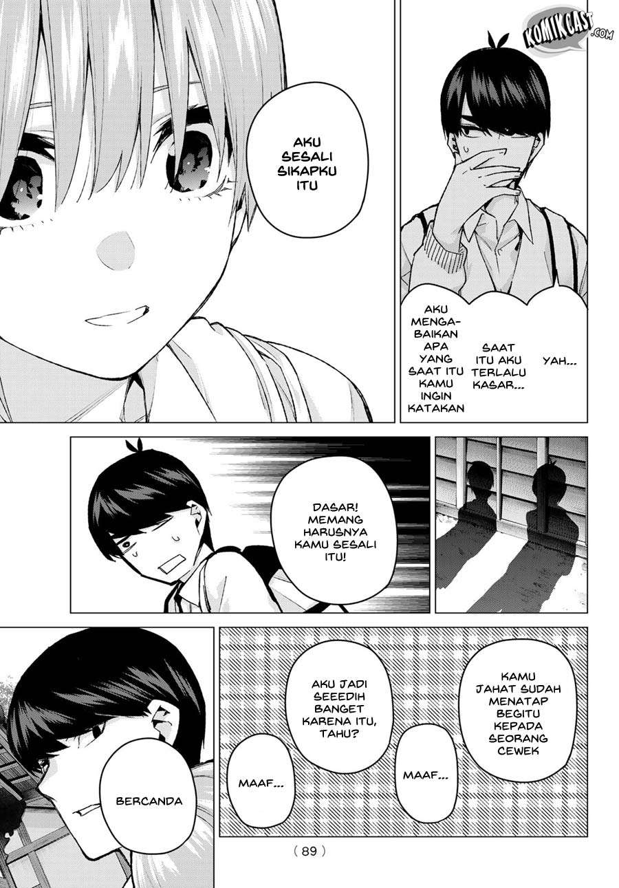 Go-toubun no Hanayome Chapter 86 - halaman 11
