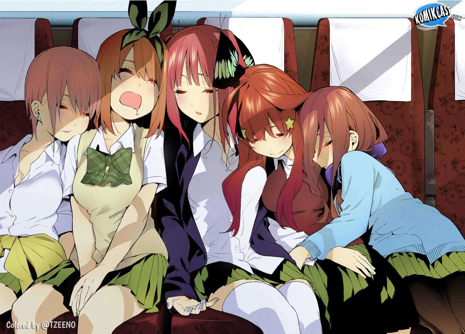 Go-toubun no Hanayome Chapter 86 - halaman 15