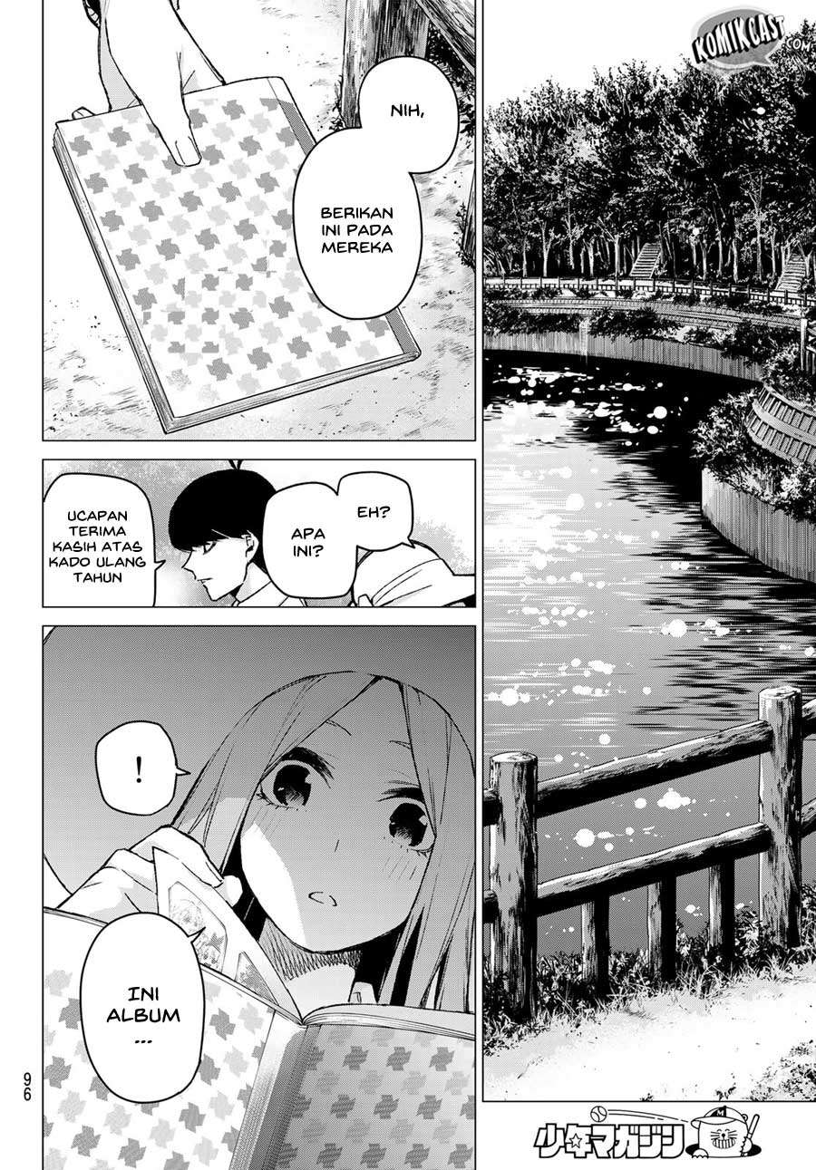 Go-toubun no Hanayome Chapter 86 - halaman 16