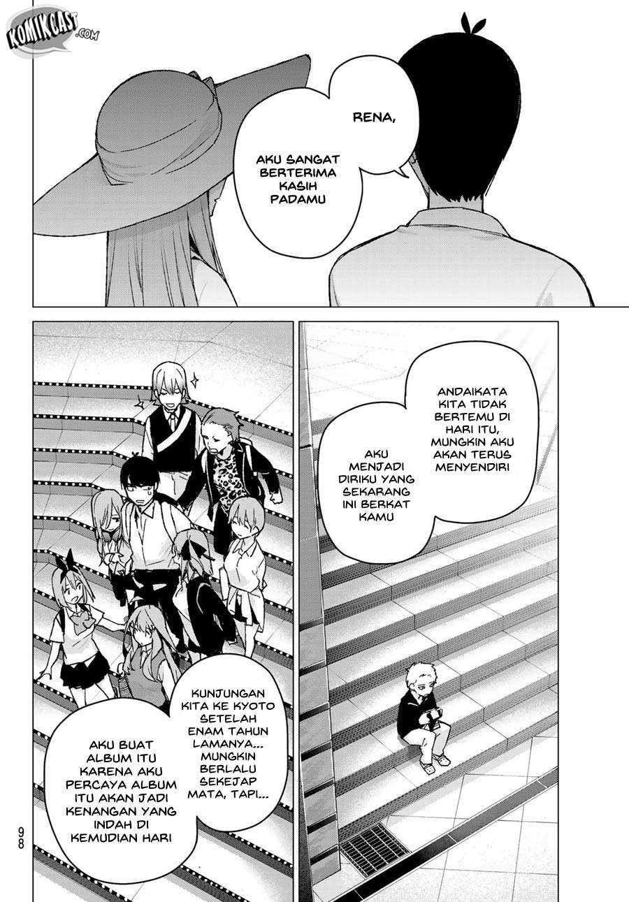 Go-toubun no Hanayome Chapter 86 - halaman 18