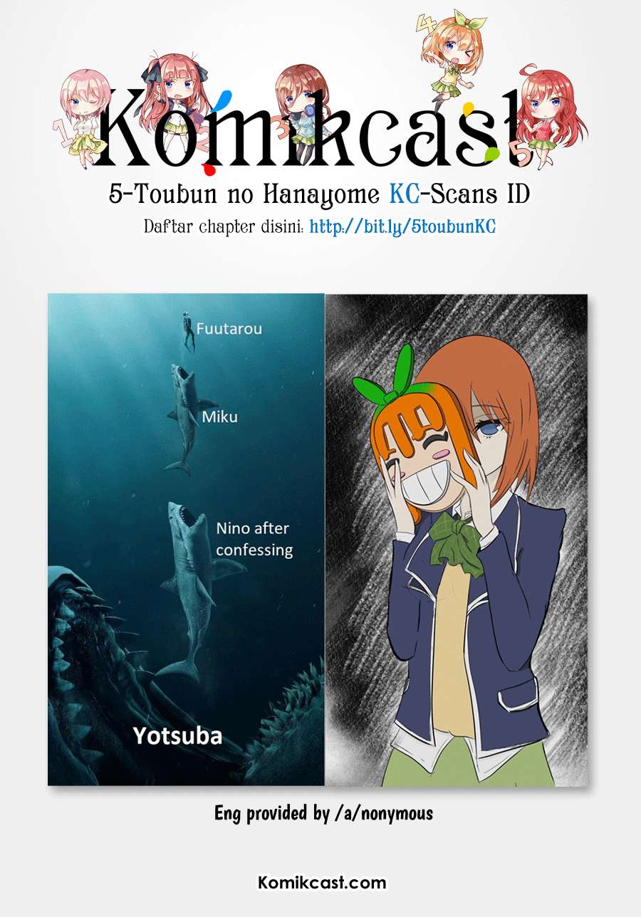 Go-toubun no Hanayome Chapter 86 - halaman 21