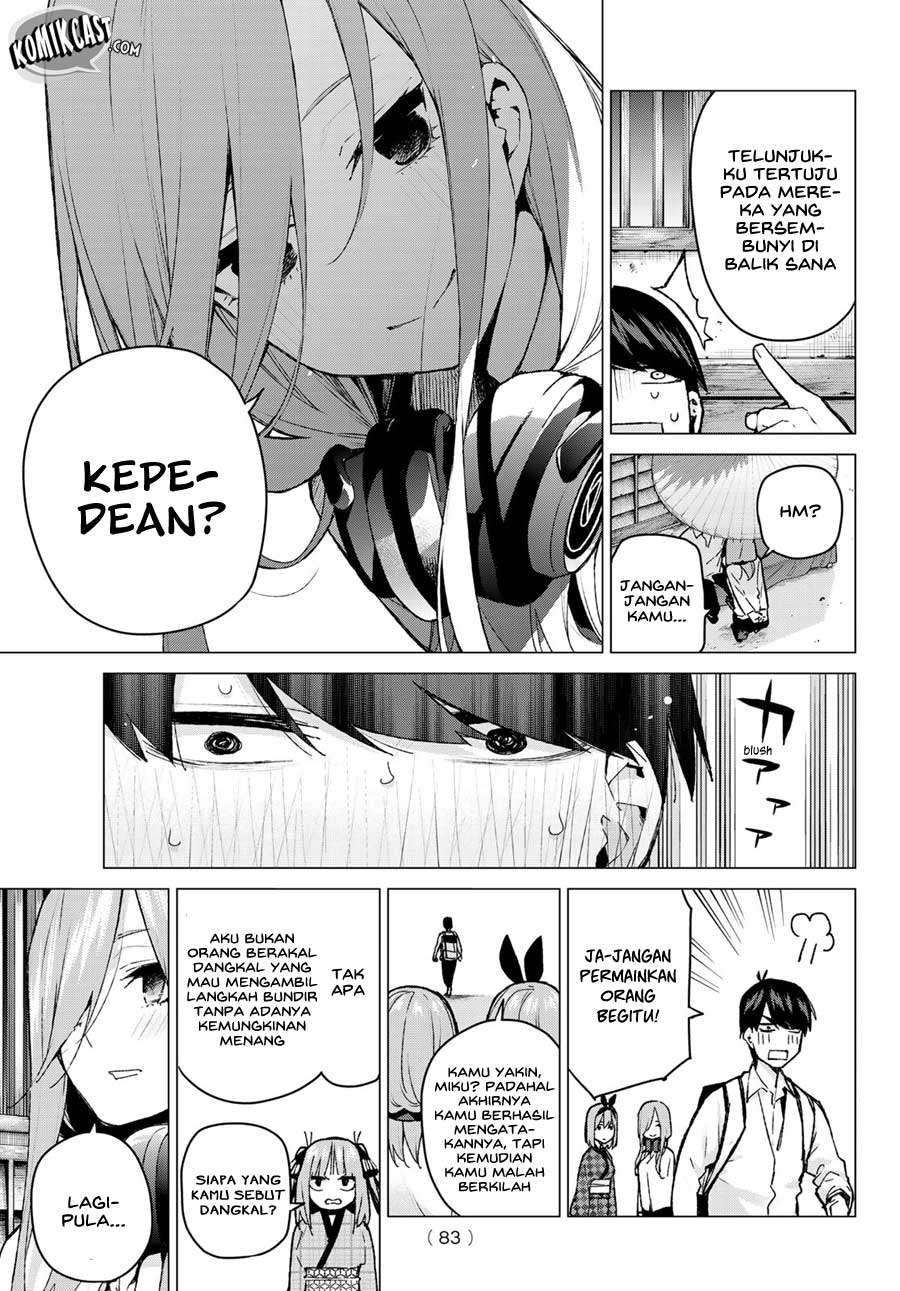 Go-toubun no Hanayome Chapter 86 - halaman 5