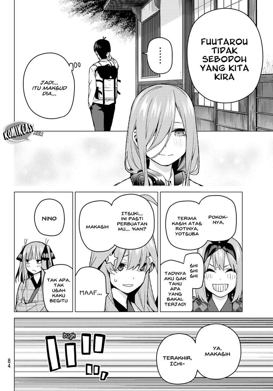 Go-toubun no Hanayome Chapter 86 - halaman 6