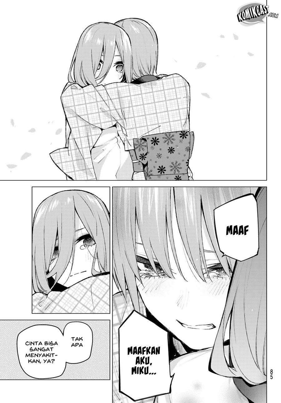 Go-toubun no Hanayome Chapter 86 - halaman 7