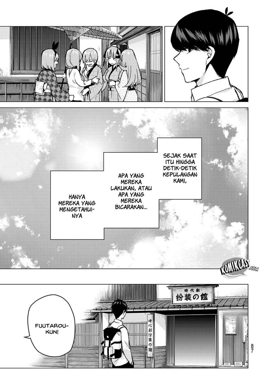 Go-toubun no Hanayome Chapter 86 - halaman 9