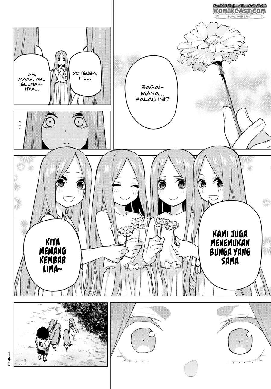 Go-toubun no Hanayome Chapter 87 - halaman 13
