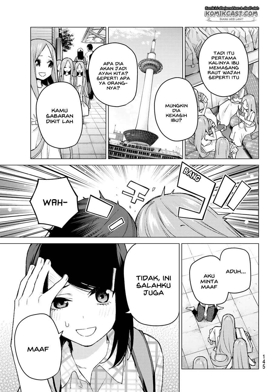 Go-toubun no Hanayome Chapter 87 - halaman 18