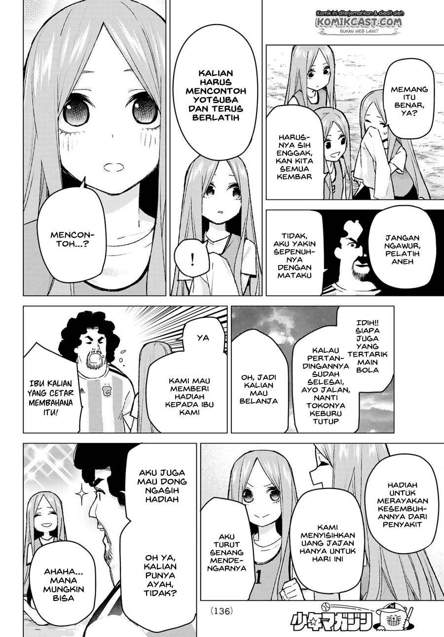 Go-toubun no Hanayome Chapter 87 - halaman 9