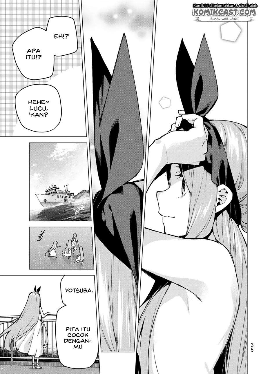 Go-toubun no Hanayome Chapter 88 - halaman 21