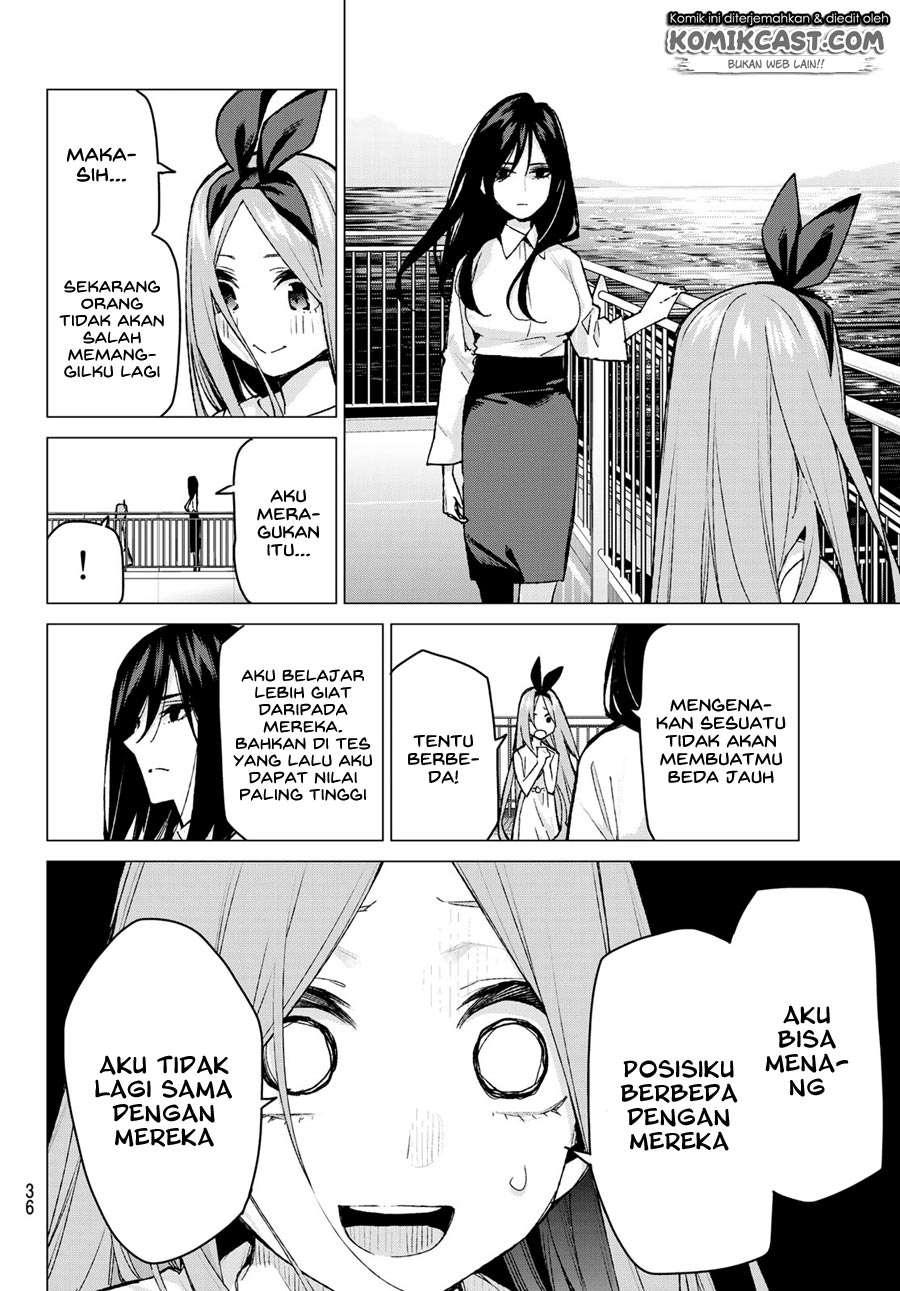Go-toubun no Hanayome Chapter 88 - halaman 22